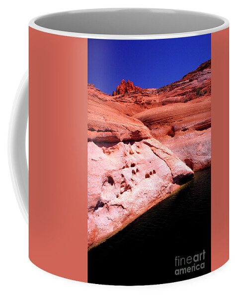 Lake Powell Coffee Mug featuring the photograph Glen Canyon Colors by Thomas R Fletcher