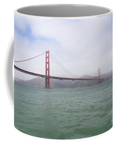 Golden Gate Bridge Coffee Mug featuring the photograph Golden Gate Bridge III by Veronica Batterson