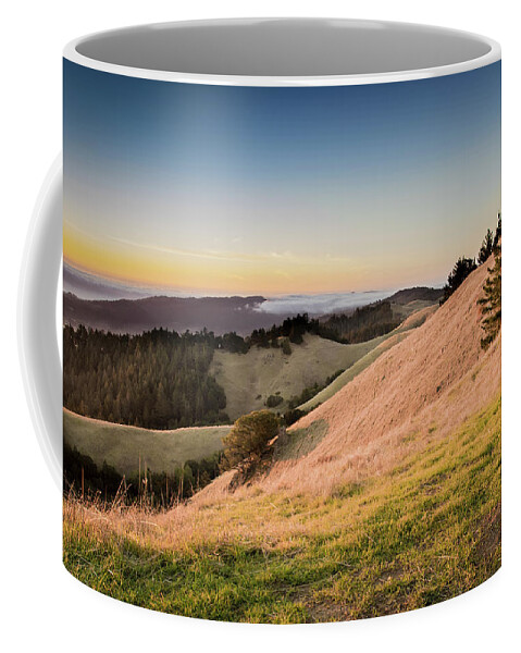 California Coffee Mug featuring the photograph Golden Hills by Gary Geddes