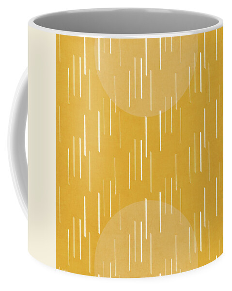 Modern Coffee Mug featuring the digital art Golden Hour- Art by Linda Woods by Linda Woods