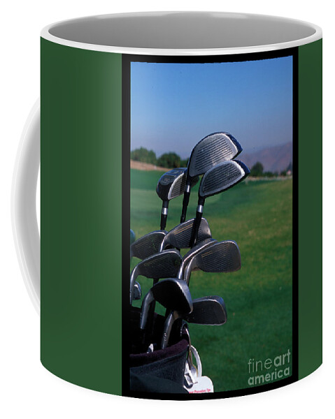 Golf Course Coffee Mug featuring the photograph Golf Time by Terri Brewster
