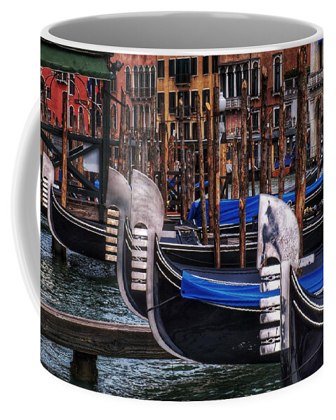  Coffee Mug featuring the photograph Gondolas 2 by Al Harden