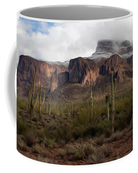 Arizona Coffee Mug featuring the photograph Good Morning 2019 by Hans Brakob