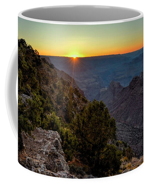 Grand Coffee Mug featuring the photograph Grand Canyon Last Light by Chance Kafka