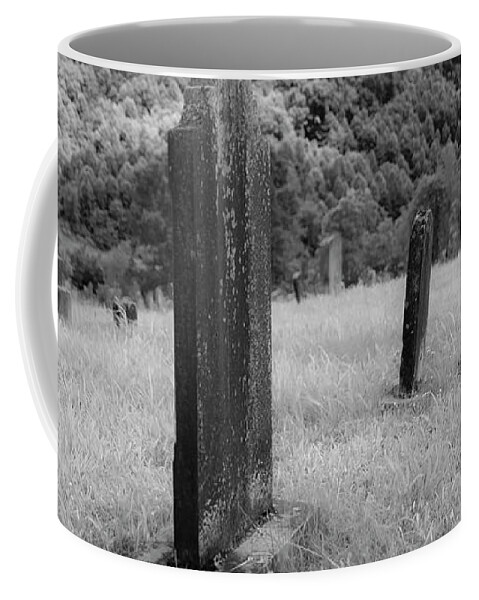Graveyard Coffee Mug featuring the photograph Graveyard 3 by Catherine Avilez