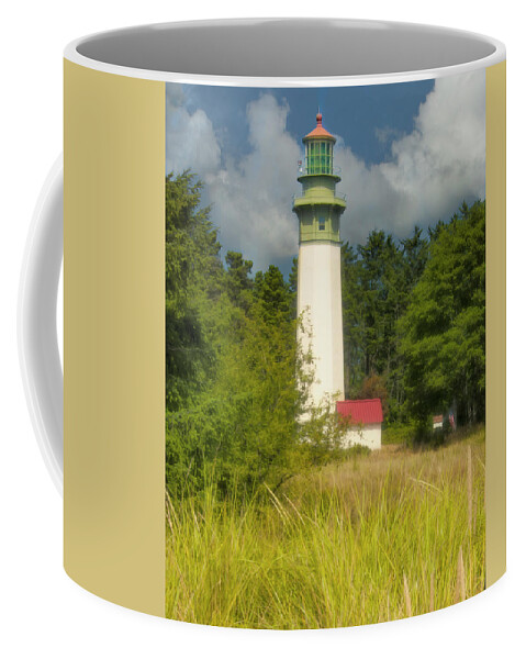 Lighthouse Coffee Mug featuring the photograph Grays Harbor Lighthouse, Washington, USA by Mitch Spence
