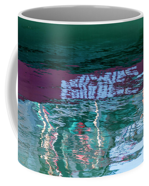 Abstract Coffee Mug featuring the photograph Greener Pastures by Robert Potts