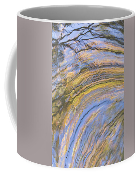 Groovy Coffee Mug featuring the photograph Groovy Autumn Reflections by Anita Nicholson