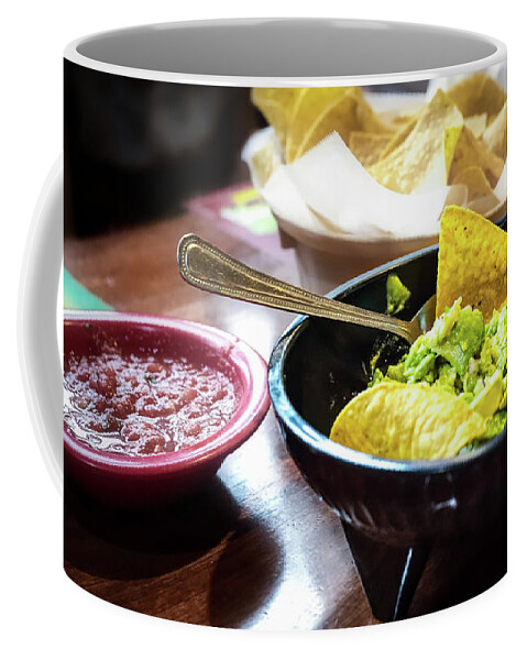 Cuisine Coffee Mug featuring the photograph Guacamole by Bill Chizek