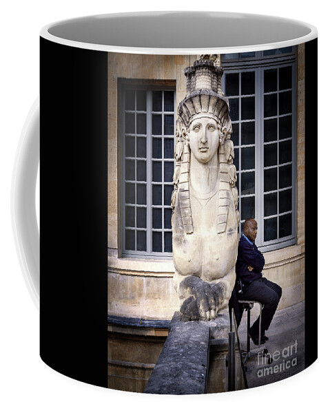 France Coffee Mug featuring the photograph Guardians of Picasso's Museum by Craig J Satterlee