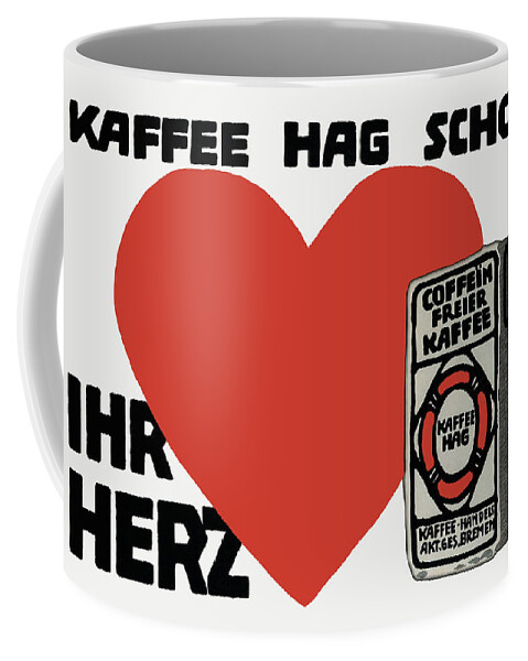 Coffee Coffee Mug featuring the painting Hag Coffee by Runge Scotland