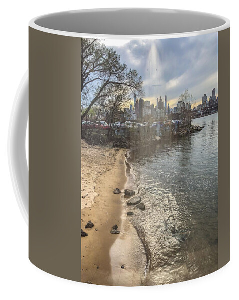 East River Coffee Mug featuring the photograph Hallet's Cove Beach by Cate Franklyn