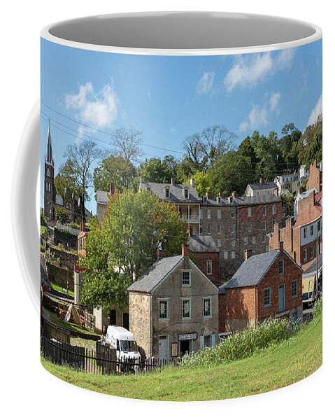 Landscape Coffee Mug featuring the photograph Harper's Ferry, WV by Charles Kraus