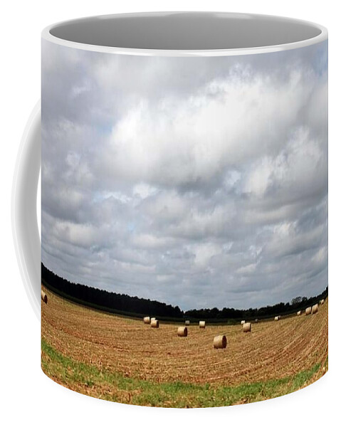  Coffee Mug featuring the photograph Hay Field by Lindsey Floyd