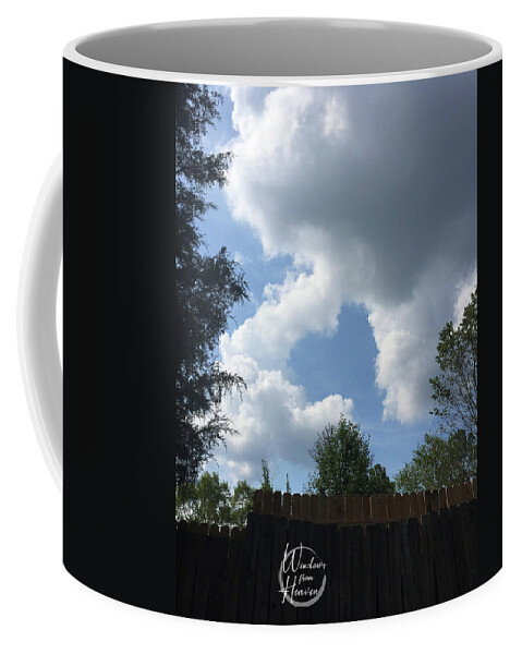 Logo Coffee Mug featuring the photograph Hearts from Heaven #2 by Matthew Seufer
