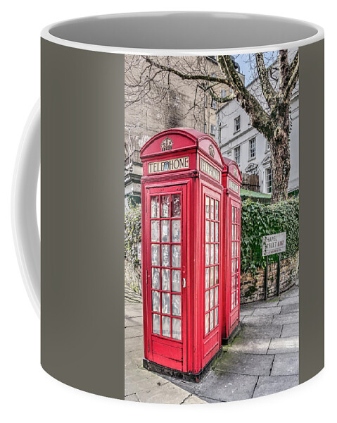 Tourism Coffee Mug featuring the photograph Hello? Can You Hear Me? by Laura Hedien