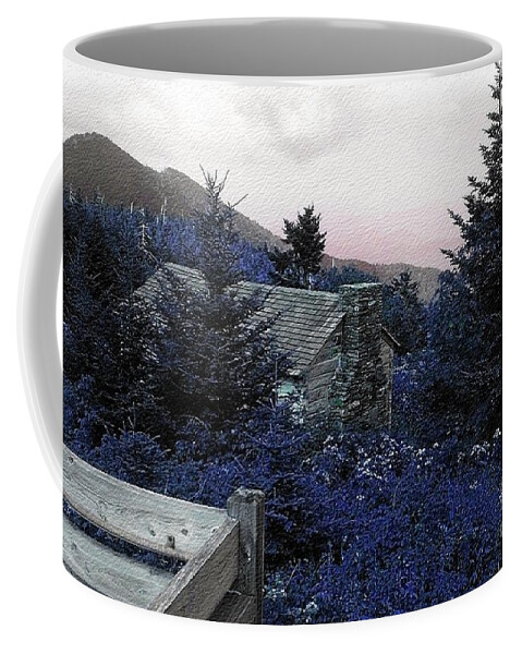 Mount Mitchell Coffee Mug featuring the photograph Highest Mountain by Bill King
