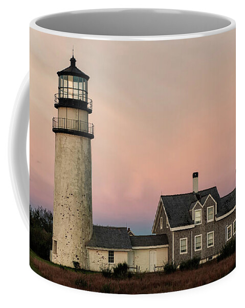 Highland Coffee Mug featuring the photograph Highland Lighthouse Sunrise - 5428 by Jean-Pierre Ducondi