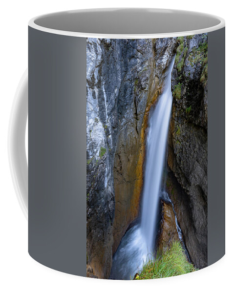 Nature Coffee Mug featuring the photograph Hoelltobel, Allgaeu Alps by Andreas Levi