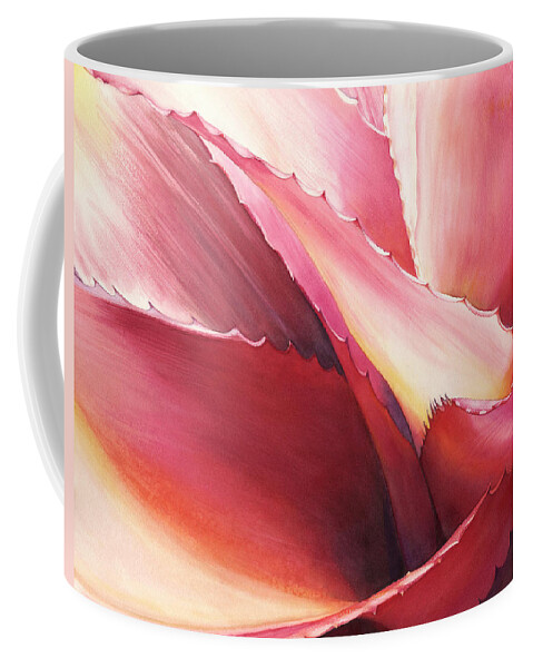 Watercolor Coffee Mug featuring the painting Hot Tango by Sandy Haight