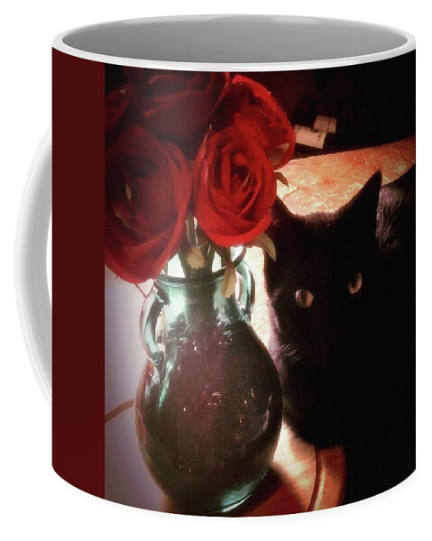 Photograph Coffee Mug featuring the photograph Houdini by Kelly Thackeray