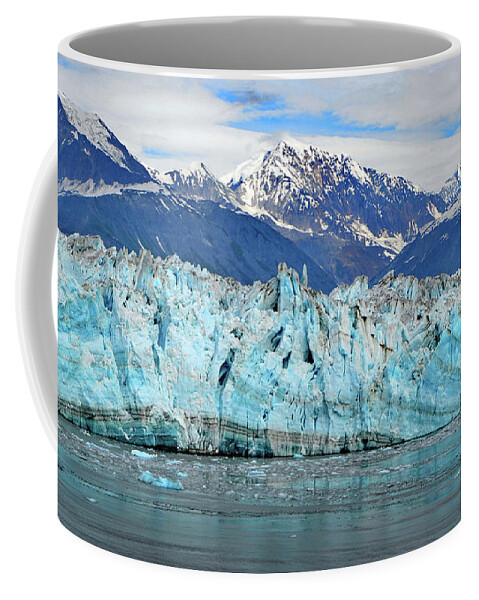 Hubbard Glacier Coffee Mug featuring the photograph Hubbard Glacier Alaska by Marilyn MacCrakin