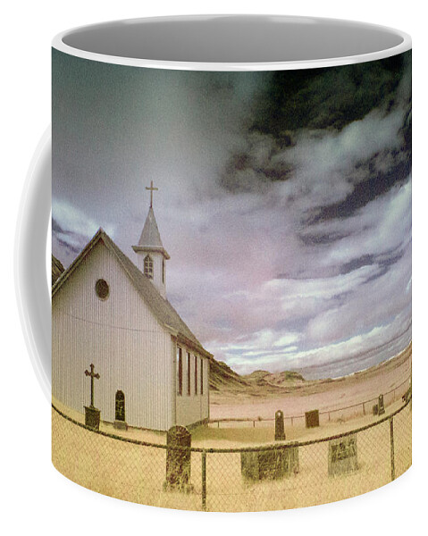 Iceland Coffee Mug featuring the photograph Icelandic Church by Jim Cook