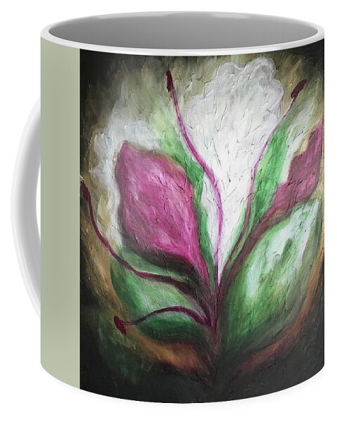 Guam Coffee Mug featuring the painting Ifit Magahaga by Michelle Pier