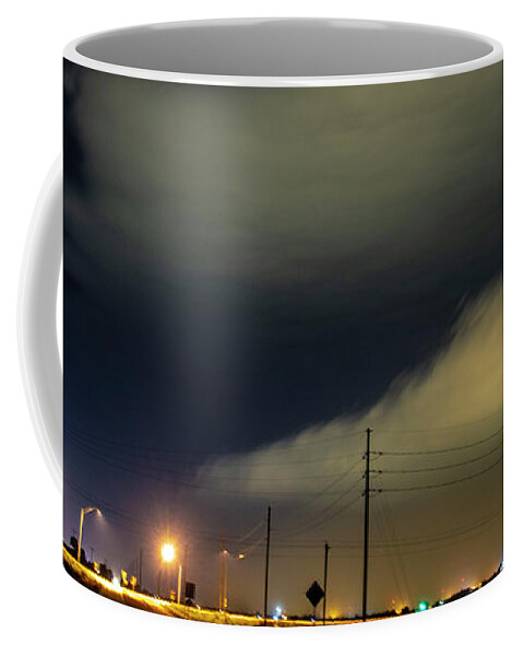 Nebraskasc Coffee Mug featuring the photograph Illuminate the Nebraska Night 006 by NebraskaSC