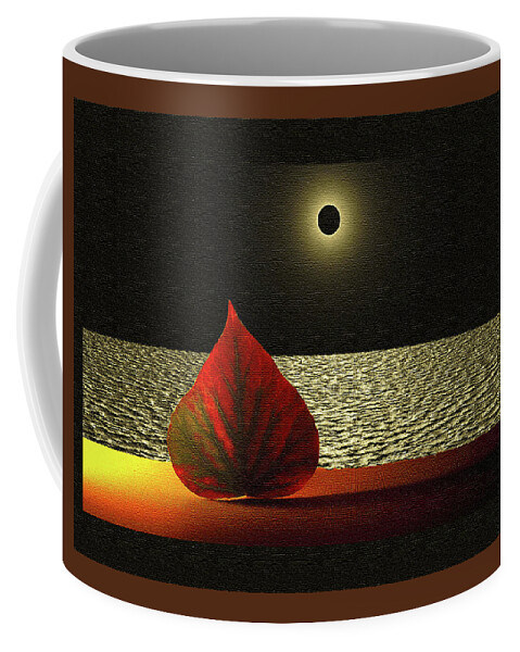 Digital Coffee Mug featuring the digital art Illusion - 3197 by Panos Pliassas