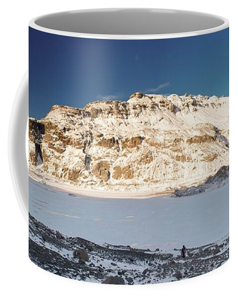 Northern Coffee Mug featuring the photograph Impressive land by Robert Grac