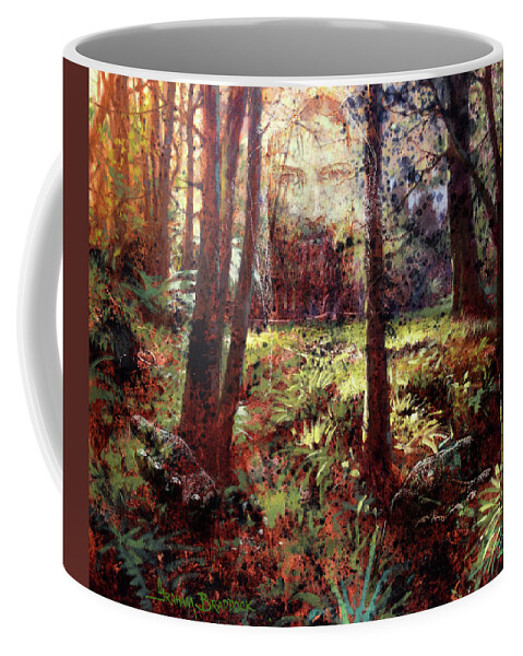 Creation Coffee Mug featuring the painting In Him we Live, and Move, and have our Being by Graham Braddock