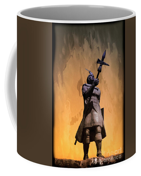 Inca Coffee Mug featuring the photograph Inca King Huayna Capac VI by Al Bourassa