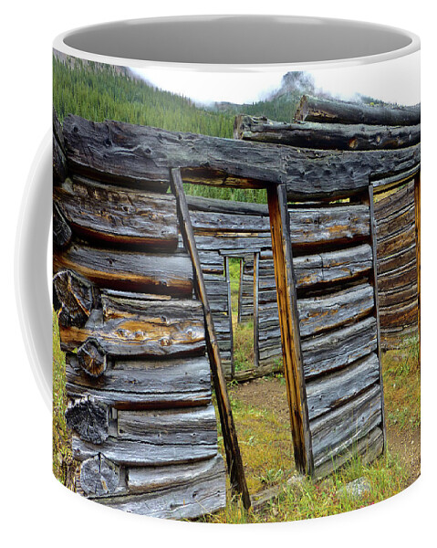Colorado  Coffee Mug featuring the photograph Independence Ghost Town by Amelia Racca