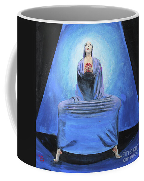 Dance Coffee Mug featuring the painting Inner Dance by Lyric Lucas