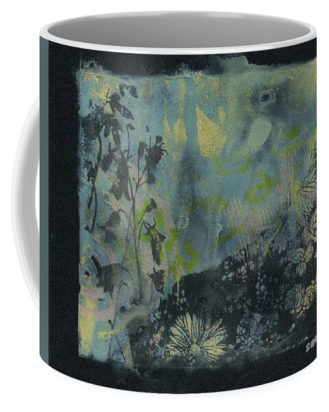 Landscape Coffee Mug featuring the mixed media Inner Landscape by Susan Richards