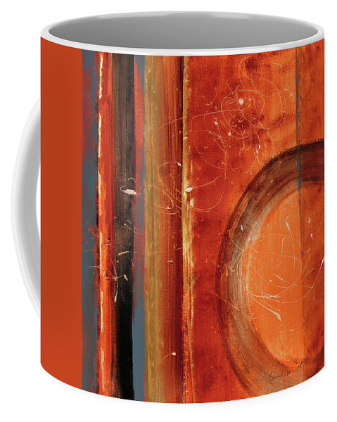 Abstract Coffee Mug featuring the painting Inside The Roche Limit I by Lanie Loreth