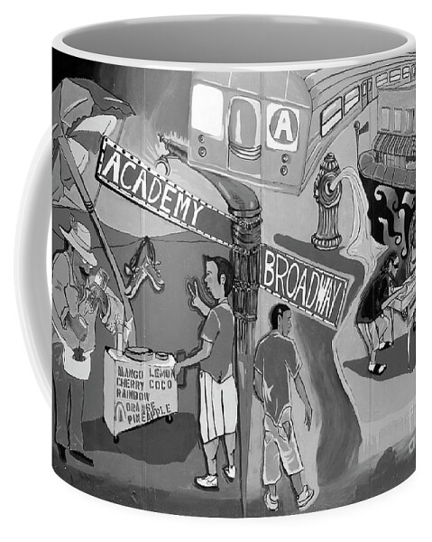 Inwood Coffee Mug featuring the photograph Inwood Mural by Cole Thompson