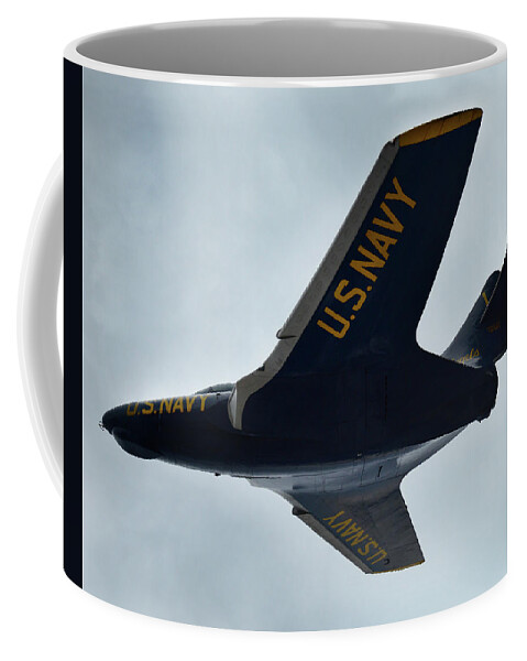 Plane Coffee Mug featuring the photograph Is it really that close? by Maggy Marsh