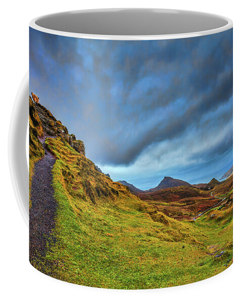 Landscape Coffee Mug featuring the photograph Isle of Skye landscape #I1 by Leif Sohlman