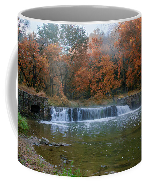 It's Coffee Mug featuring the photograph It's Autumn in Valley Forge by Bill Cannon