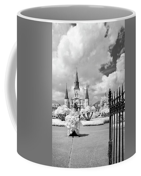 New Orleans Coffee Mug featuring the photograph Jackson Square by Jill Love