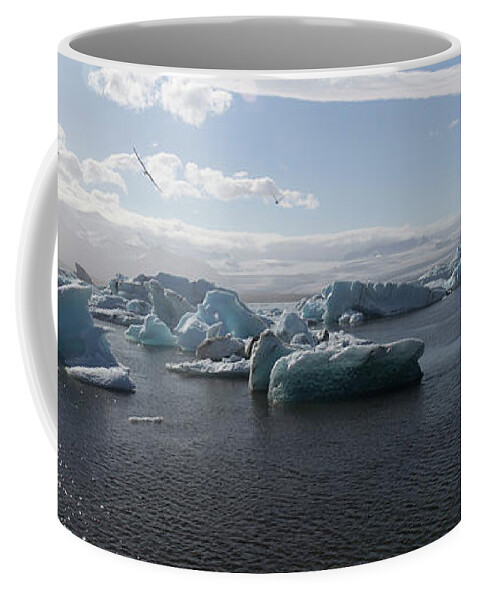 Europe Coffee Mug featuring the photograph Jokusarlon glacial lagoon by Agnes Caruso