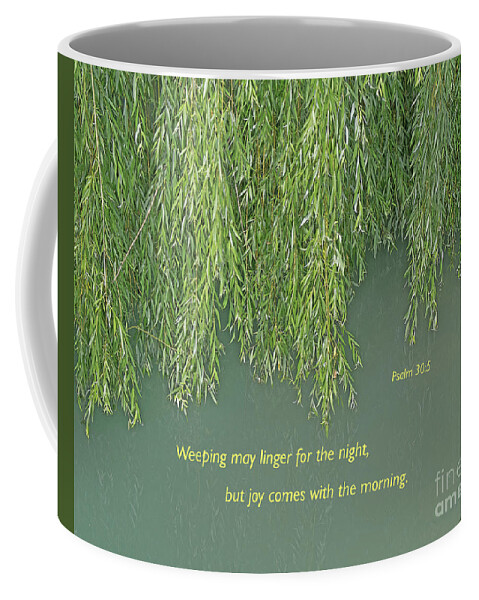 Weeping Willow Coffee Mug featuring the photograph Joy by Ann Horn