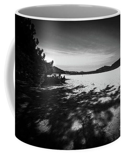 Photograph Coffee Mug featuring the photograph Julie's Photo Monochrome-393 by Fine art photographer JULIE