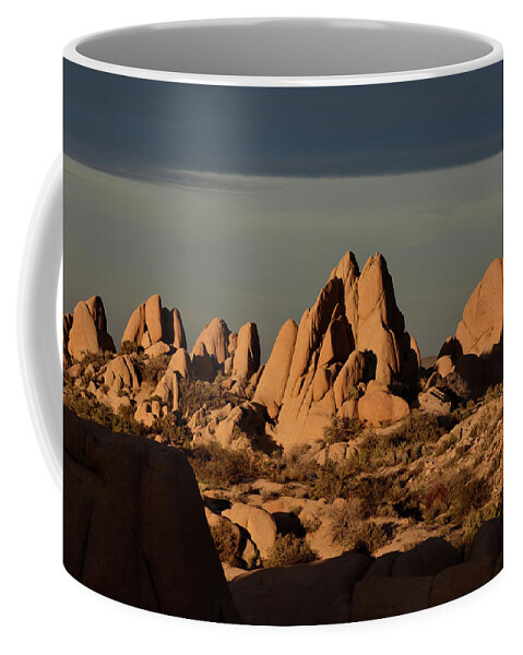 Joshua Tree Coffee Mug featuring the photograph Jumbo Rocks in Joshua Tree by Ben Foster