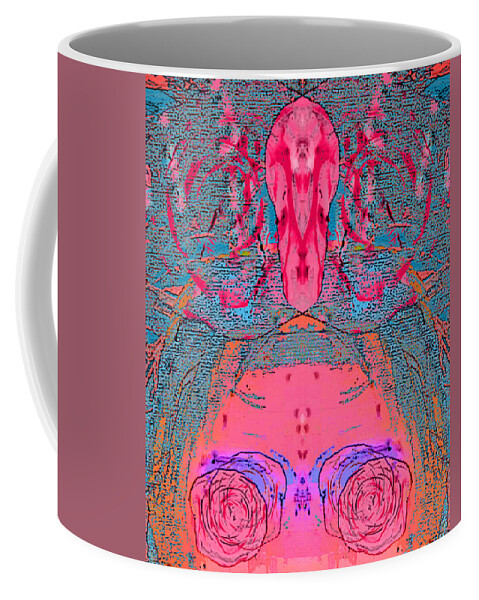 Sea Coffee Mug featuring the digital art Jungian Thought by Alexandra Vusir