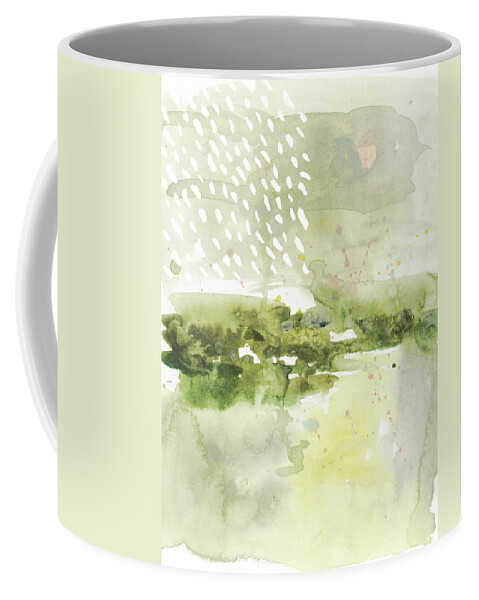 Landscapes Coffee Mug featuring the painting Juniper Haze I by Victoria Borges