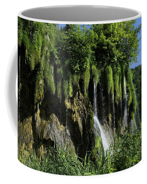 Travel Coffee Mug featuring the photograph Just Drop By Drop by Lucinda Walter