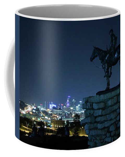 Kansas City Coffee Mug featuring the photograph Kansas City Scout by Joe Kopp